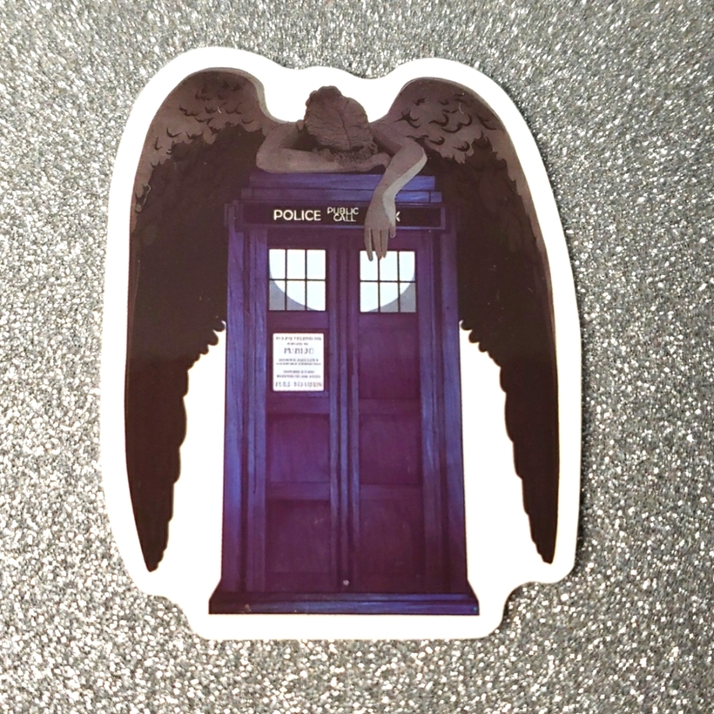 10/$10 DR. WHO waterproof sticker TV Show Tardis